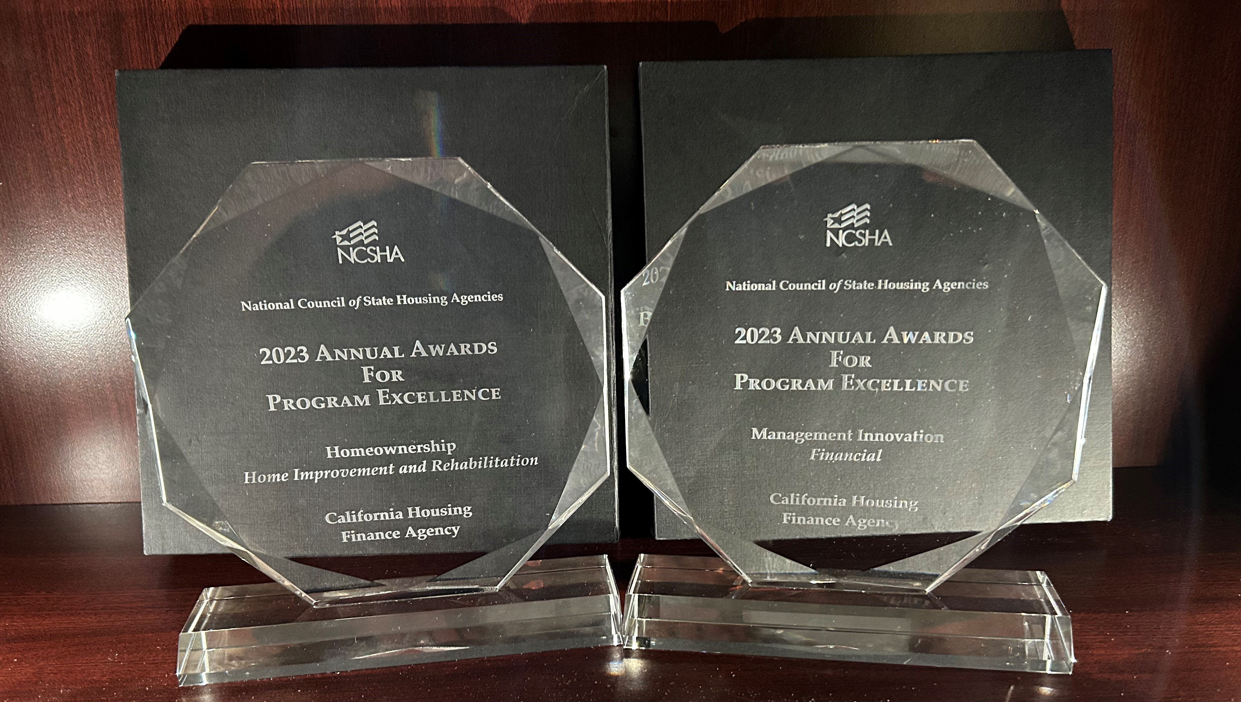 Image of NCSHA awards